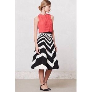 Anthropologie Waverly A-Line Skirt Size 6